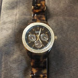 Fossil women’s tortoise watch